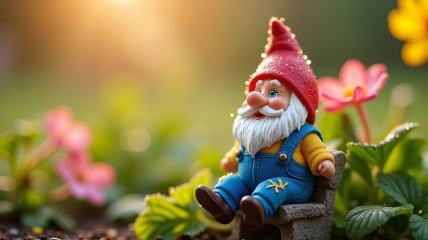 Les nains de jardin novateurs pour une déco audacieuse