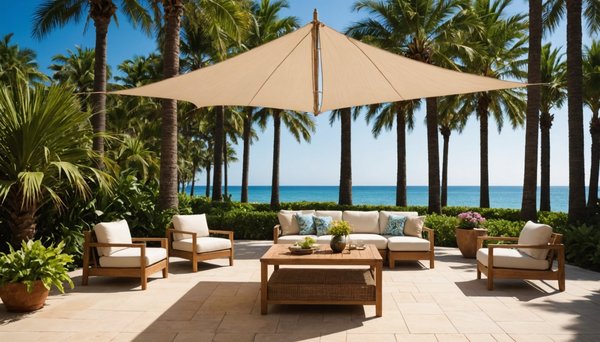 Créez votre oasis d'été avec une voile d'ombrage adaptée