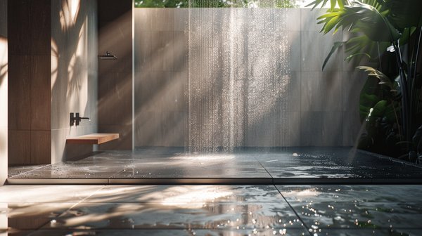 Douche sans paroi : avantages et installation